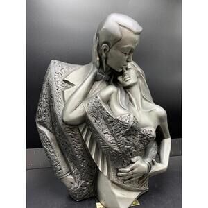 Austin Sculpture Art Deco Love Couple Dance Alexander Danel Petit Ce Soir 1990